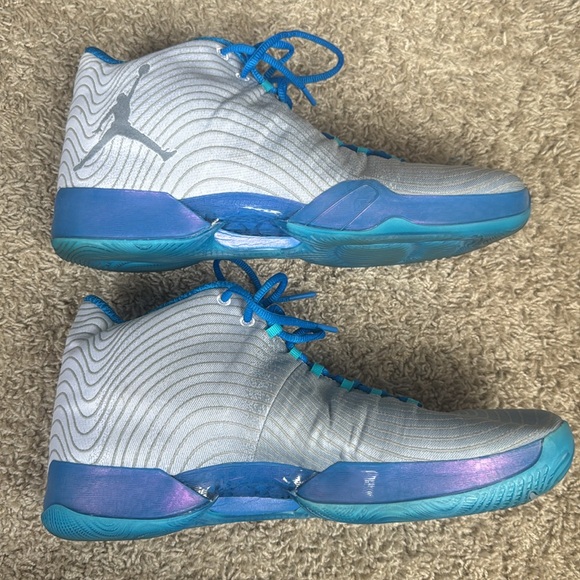 EUC Mens Jordan Air Jordan XX9 "Playoff Pack Home" Cool Blue/Gray Sneakers SZ 13 - Picture 4 of 15